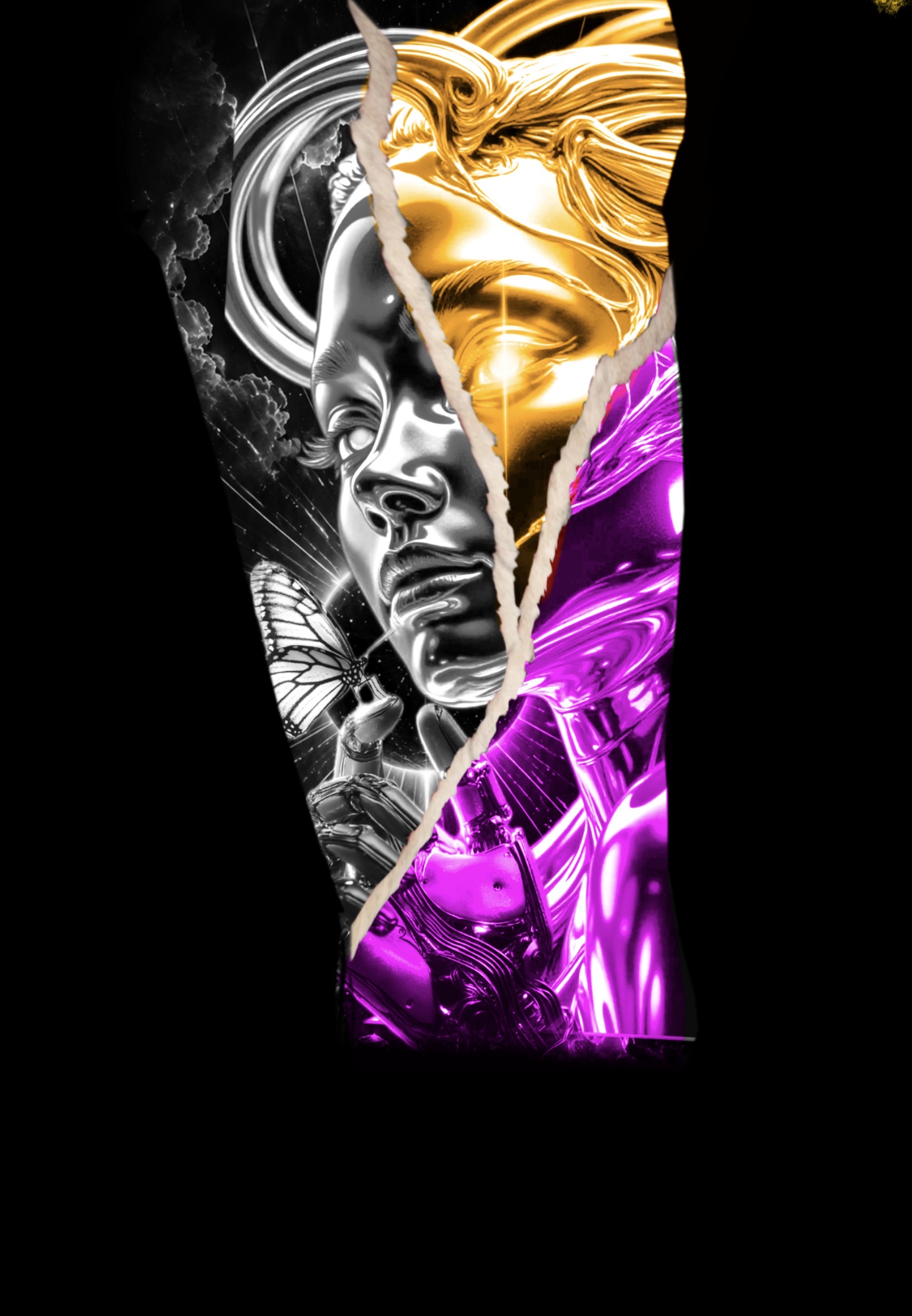 Torn Between Worlds — Cyber Angelism Vol. I, Plate VIII